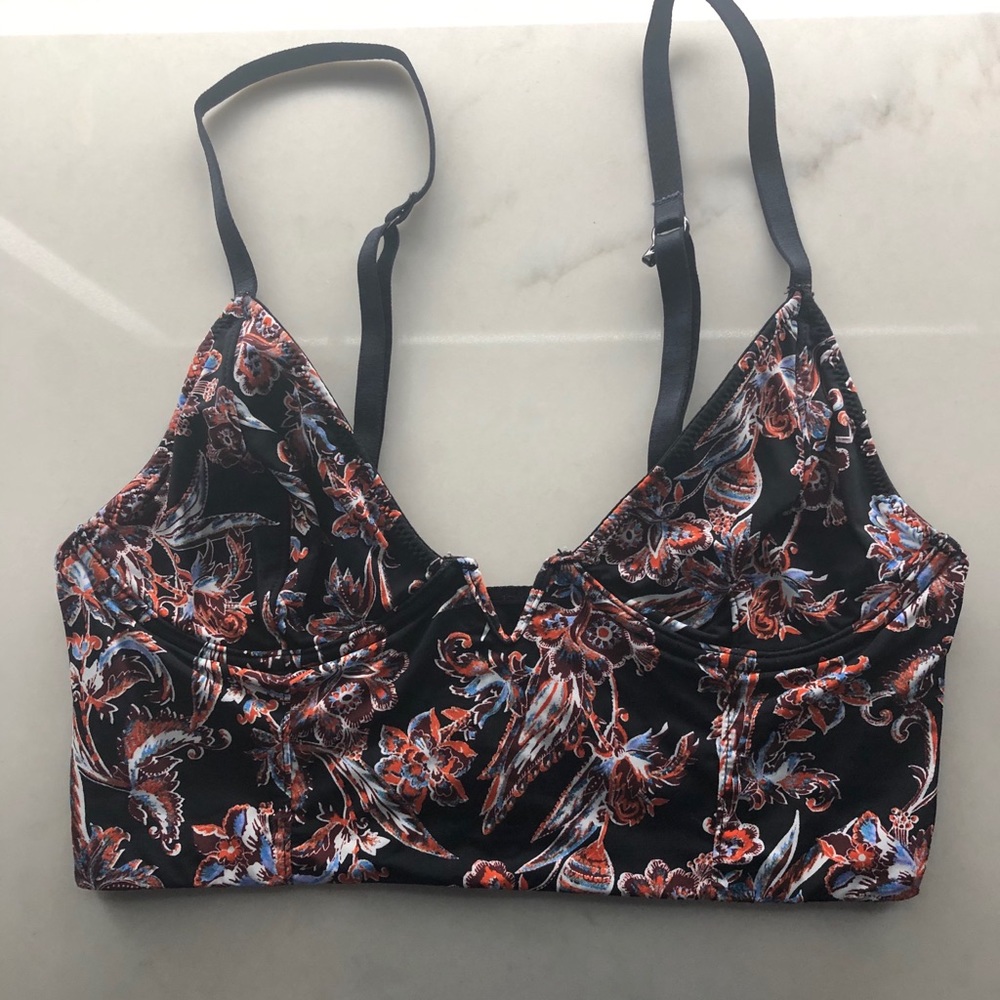 Floral bralette